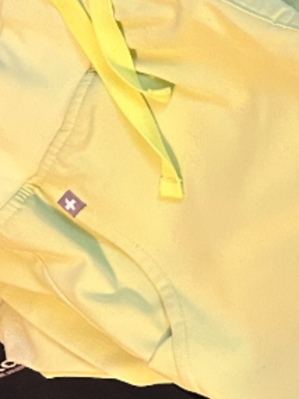 Figs Yellow jogger scrubs